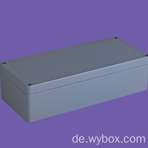 Aluminiumgehäuse wasserdichtes benutzerdefiniertes Aluminium-Elektronikgehäuse Aluminiumbox für Leiterplatte IP67 AWP524 mit Größe 360 ​​* 160 * 90 mm